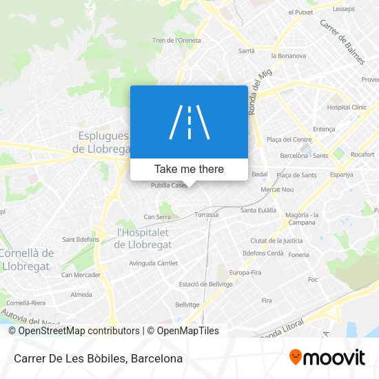 Carrer De Les Bòbiles map