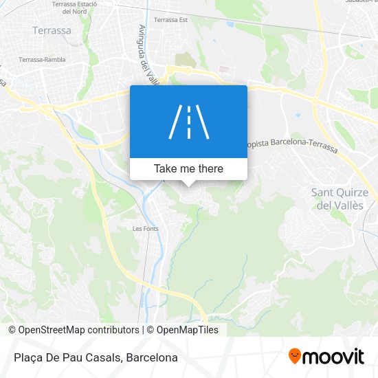 Plaça De Pau Casals map