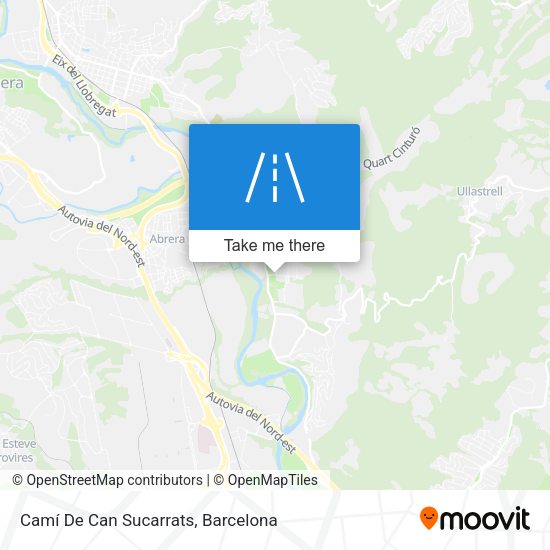 Camí De Can Sucarrats map