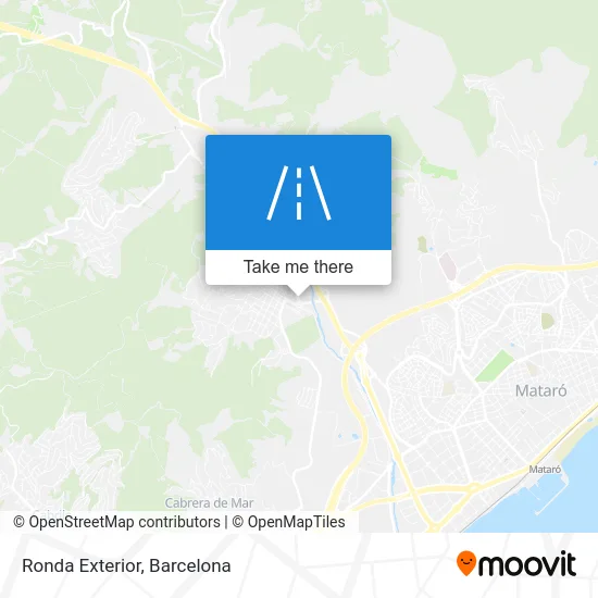 Ronda Exterior map