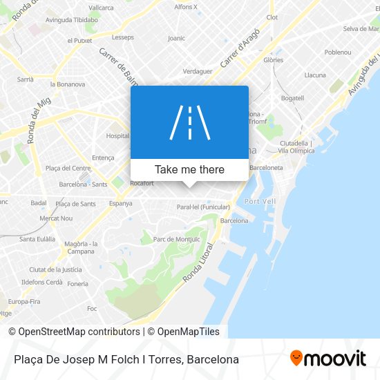 Plaça De Josep M Folch I Torres map
