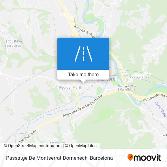 Passatge De Montserrat Domènech map