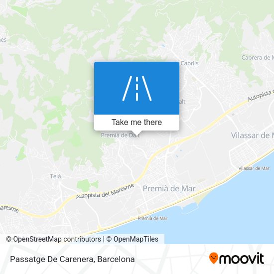 Passatge De Carenera map