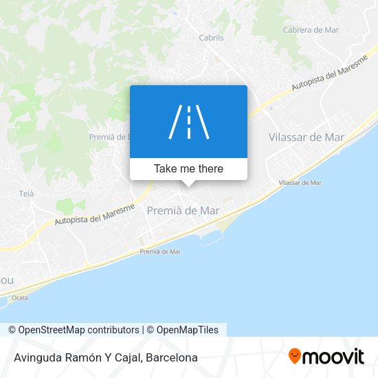 Avinguda Ramón Y Cajal map