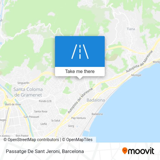 Passatge De Sant Jeroni map