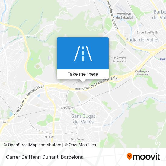 Carrer De Henri Dunant map