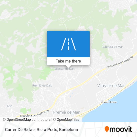 Carrer De Rafael Riera Prats map