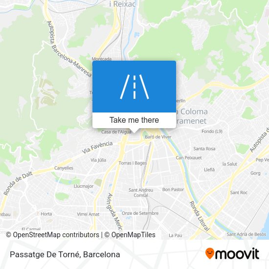 Passatge De Torné map