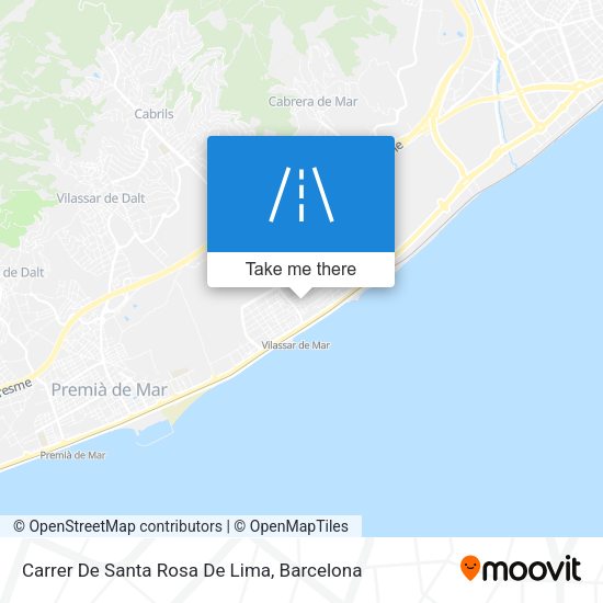 Carrer De Santa Rosa De Lima map