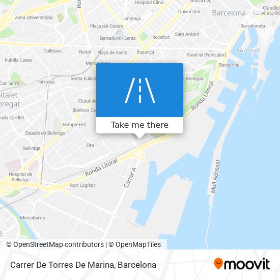 Carrer De Torres De Marina map