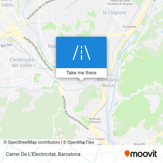 Carrer De L'Electricitat map