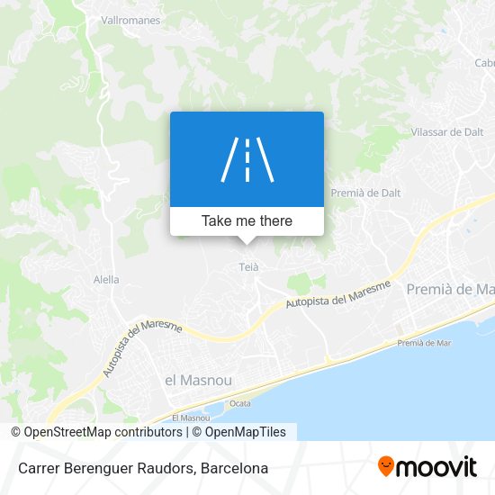 Carrer Berenguer Raudors map