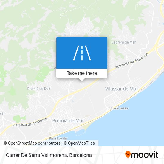 Carrer De Serra Vallmorena map