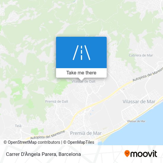 Carrer D'Àngela Parera map
