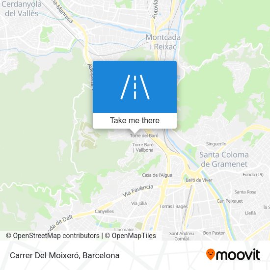 Carrer Del Moixeró map