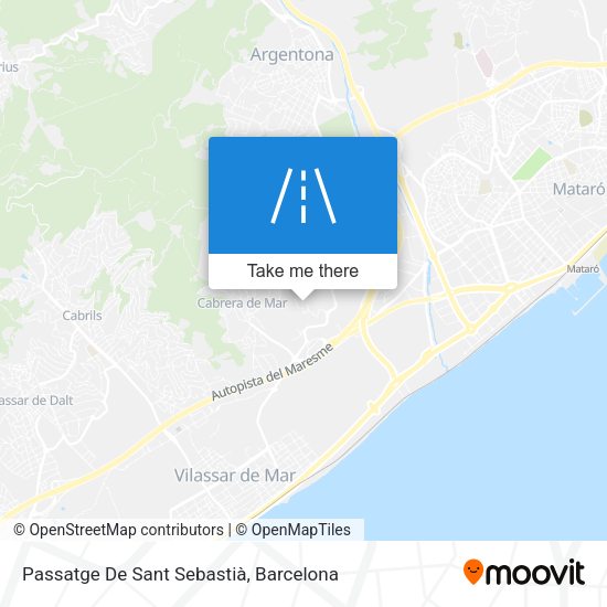 Passatge De Sant Sebastià map