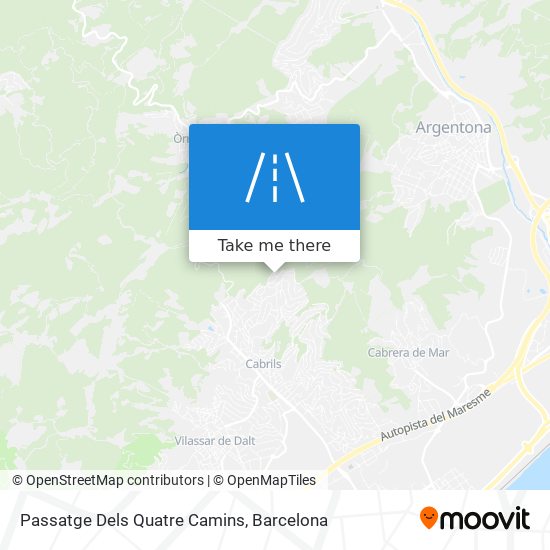 Passatge Dels Quatre Camins map