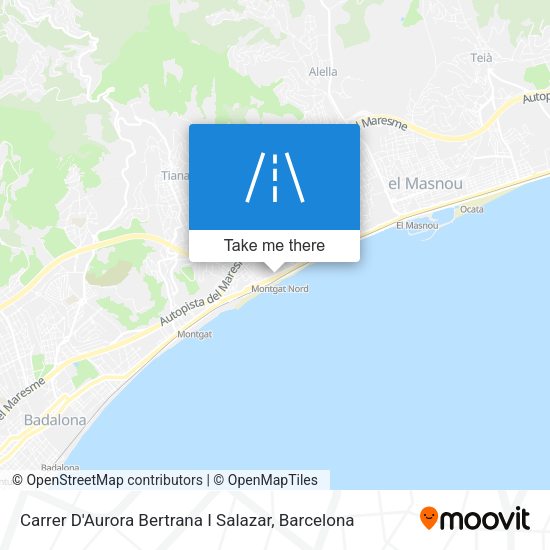 Carrer D'Aurora Bertrana I Salazar map