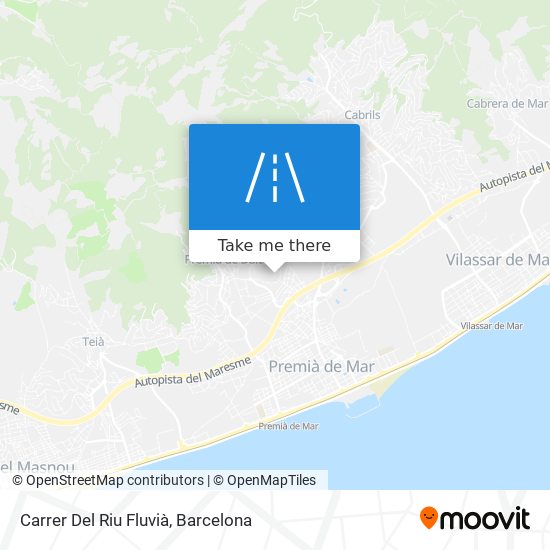 Carrer Del Riu Fluvià map