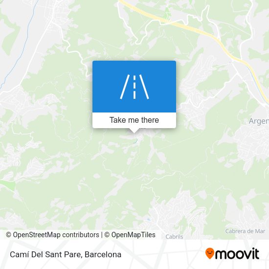 Camí Del Sant Pare map