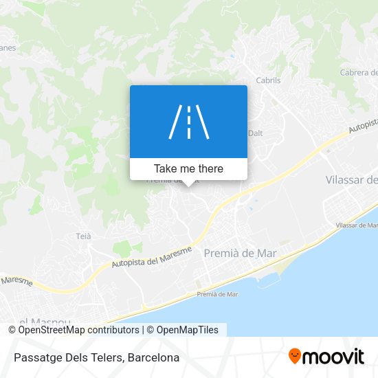Passatge Dels Telers map