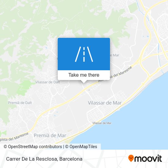 Carrer De La Resclosa map