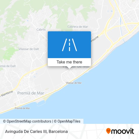 Avinguda De Carles III map
