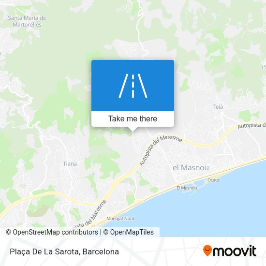 Plaça De La Sarota map