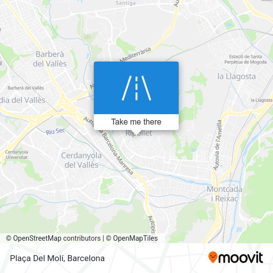 Plaça Del Molí map