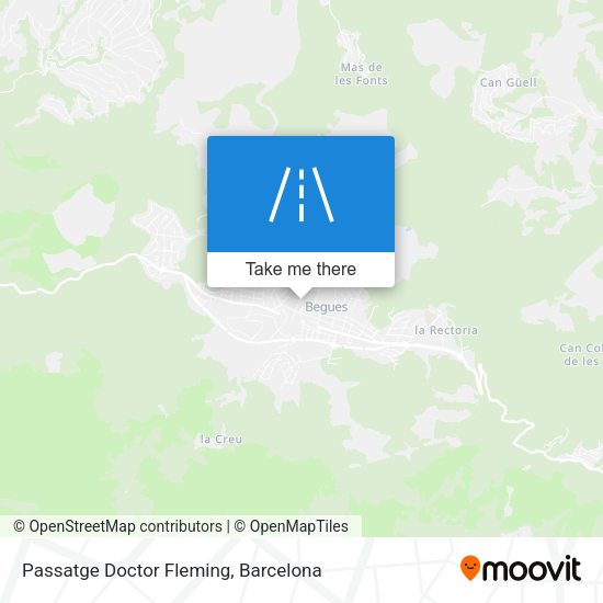 Passatge Doctor Fleming map
