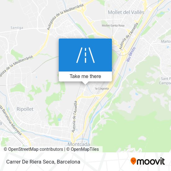 Carrer De Riera Seca map