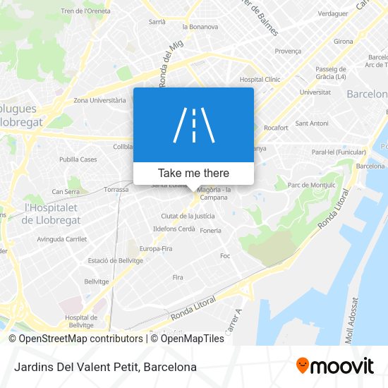 Jardins Del Valent Petit map