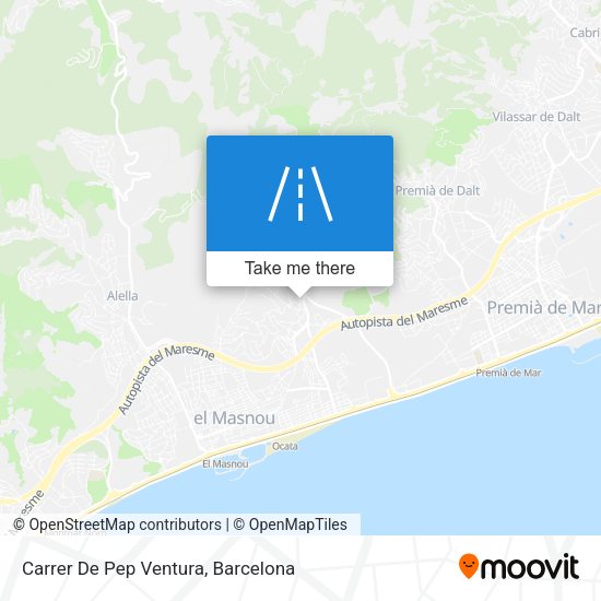 Carrer De Pep Ventura map