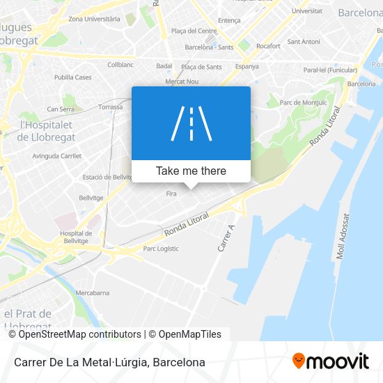Carrer De La Metal·Lúrgia map