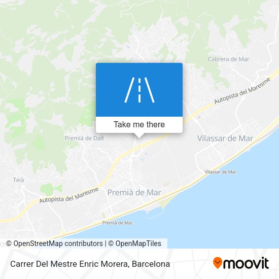 Carrer Del Mestre Enric Morera map