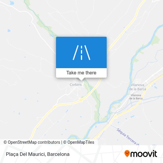 Plaça Del Maurici map