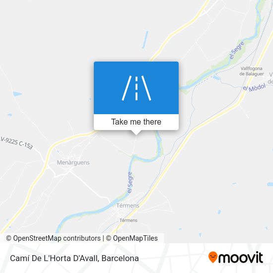 Camí De L'Horta D'Avall map
