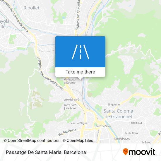 Passatge De Santa Maria map
