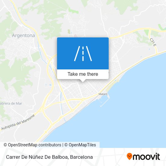 Carrer De Núñez De Balboa map