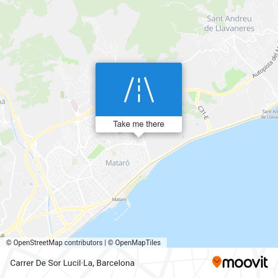 Carrer De Sor Lucil·La map