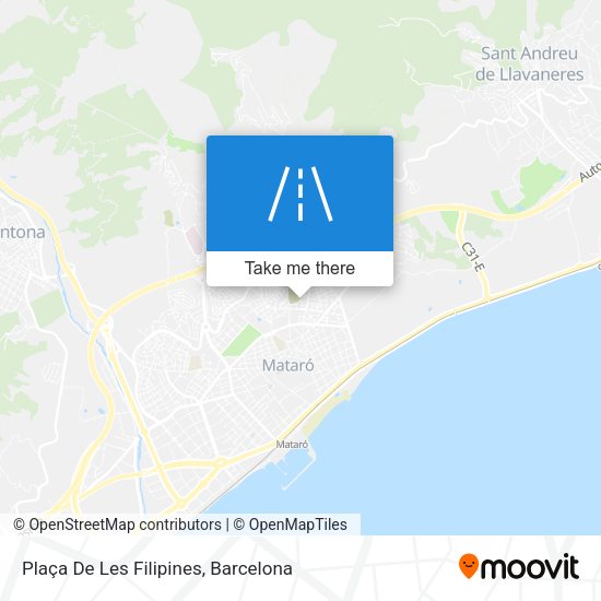 Plaça De Les Filipines map