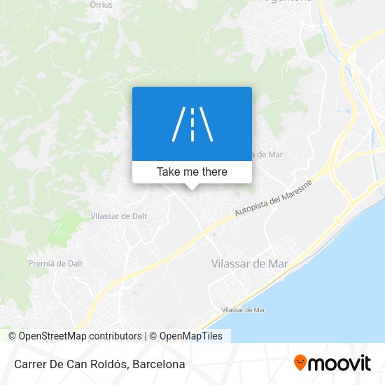 Carrer De Can Roldós map