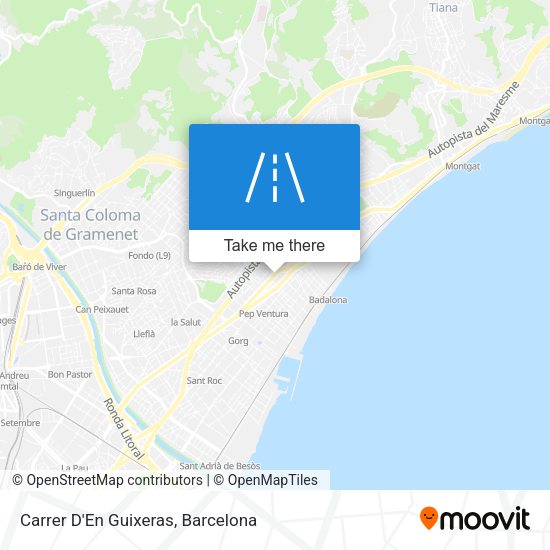 Carrer D'En Guixeras map