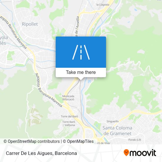 Carrer De Les Aigues map