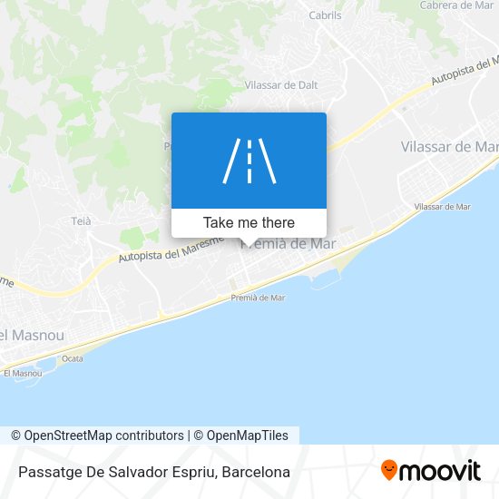 Passatge De Salvador Espriu map