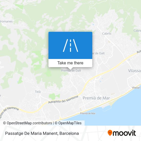 Passatge De Maria Manent map