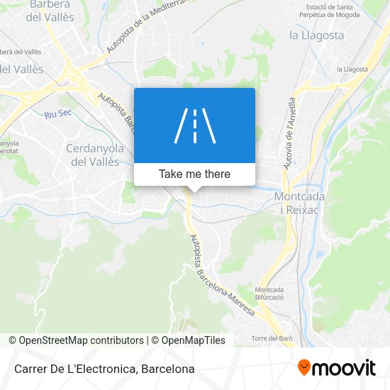 Carrer De L'Electronica map