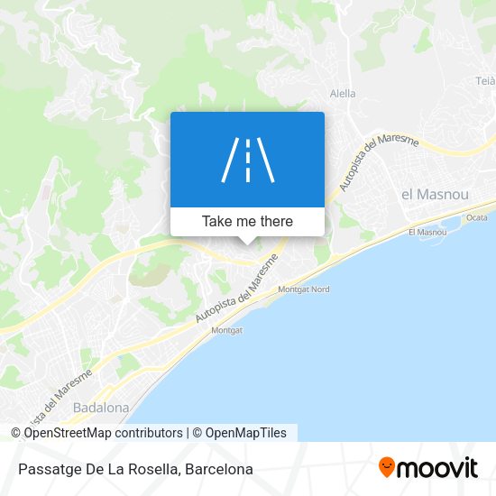 Passatge De La Rosella map