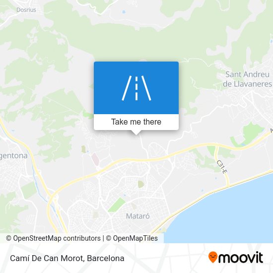 Camí De Can Morot map
