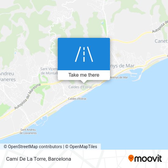 Camí De La Torre map